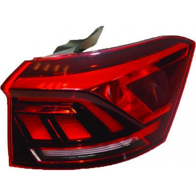 Fanale posteriore esterno led fumè Marelli per VOLKSWAGEN T-ROC dal 2017 lato destro passeggero Codice OEM 2GA945096A