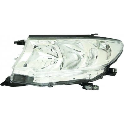 Proiettore nero led per TOYOTA CH-R dal 2016 lato sinistro guidatore Codice OEM 81170F4030