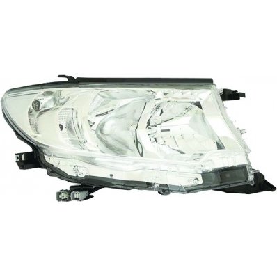 Proiettore nero led per TOYOTA CH-R dal 2016 lato destro passeggero Codice OEM 81130F4030