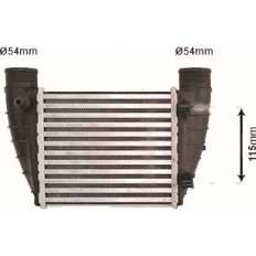 Intercooler per AUDI A4 dal 2004 al 2008