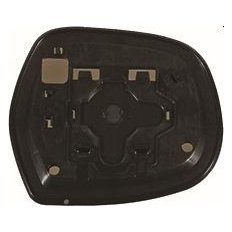 Piastra specchio retrovisore termica per TOYOTA LAND CRUISER dal 2002 al 2009 lato sinistro guidatore