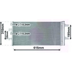 Condensatore per BMW 2 F45 dal 2014