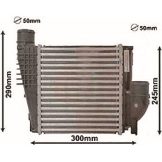 Intercooler per CITROEN C3 dal 2017