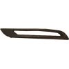 Cornice fendinebbia nera lucida mod R-Dynamic per LAND ROVER VELAR dal 2017 lato sinistro guidatore