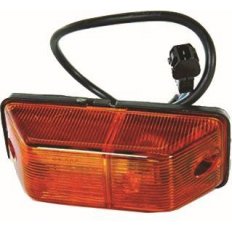 Lucciola laterale arancio mod. cassonato per MERCEDES-BENZ SPRINTER dal 2000 al 2005 lato sinistro guidatore