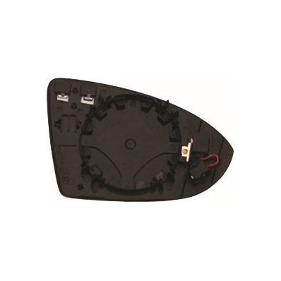 Piastra specchio retrovisore termica con sistema bliss per VOLKSWAGEN TOURAN dal 2015 lato sinistro guidatore Codice OEM 5G0857521M