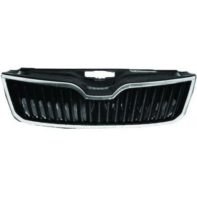 Griglia radiatore con cornice cromata per SKODA RAPID dal 2012 Codice OEM 5JA8536689B9