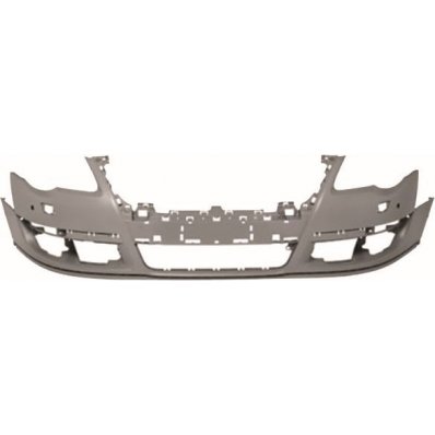 Paraurto anteriore verniciabile con fori lavafari per VOLKSWAGEN PASSAT dal 2005 al 2010 Codice OEM 3C0807217EGRU