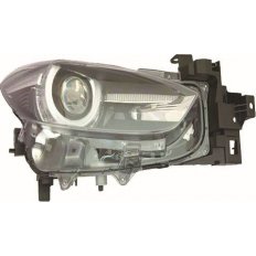 Proiettore nero full led per MAZDA 3 dal 2016 lato destro passeggero