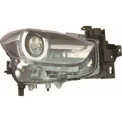 Proiettore nero full led per MAZDA 3 dal 2016 lato destro passeggero Codice OEM BSP551031G