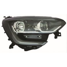 Proiettore nero led DRL per RENAULT MEGANE dal 2016 lato destro passeggero