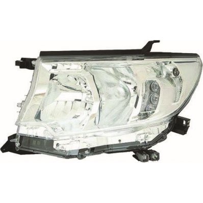 Proiettore cromato DRL per TOYOTA LAND CRUISER dal 2017 lato sinistro guidatore Codice OEM 8117060N10