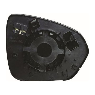 Piastra specchio retrovisore termica per DACIA DUSTER dal 2017 lato sinistro guidatore Codice OEM 963666560R