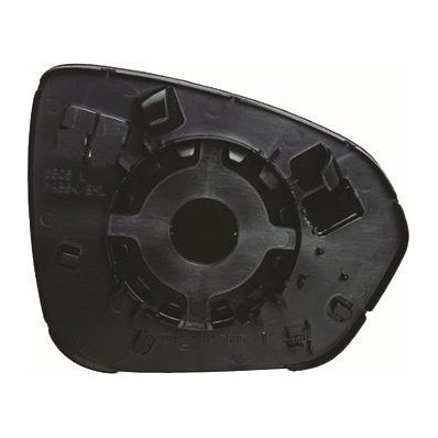 Piastra specchio retrovisore per DACIA DUSTER dal 2017 lato sinistro guidatore Codice OEM 963664733R