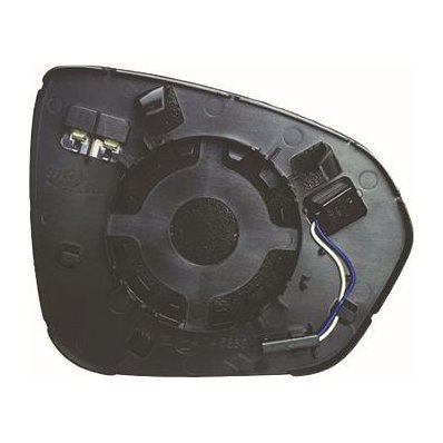 Piastra specchio retrovisore termica con sistema bliss per DACIA DUSTER dal 2017 lato sinistro guidatore Codice OEM 963666389R