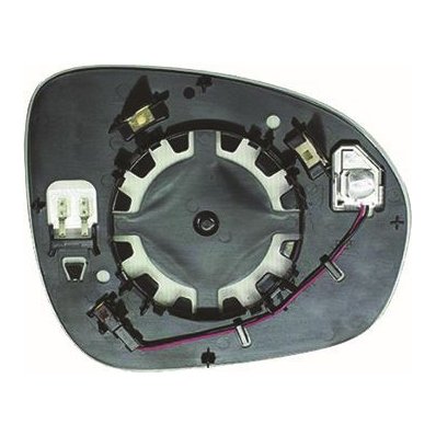 Piastra specchio retrovisore termica sistema bliss per FIAT 500 dal 2018 lato sinistro guidatore Codice OEM 71778001