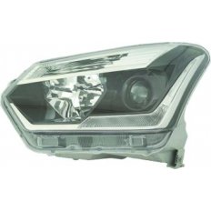 Proiettore nero led per ISUZU DMAX dal 2017 lato sinistro guidatore