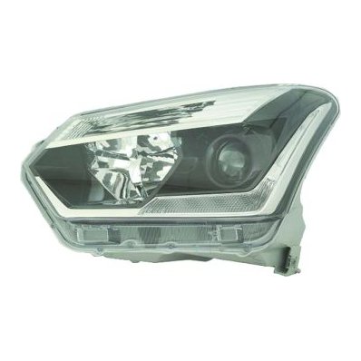 Proiettore nero led per ISUZU DMAX dal 2017 lato sinistro guidatore Codice OEM 8983646970